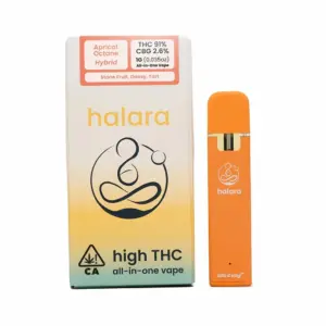Apricot Octane [1000mg] Halara High THC All-In-One
