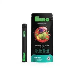 Lime | Watermelon Runtz | Premium All-In-One Rechargeable Vape | 1g
