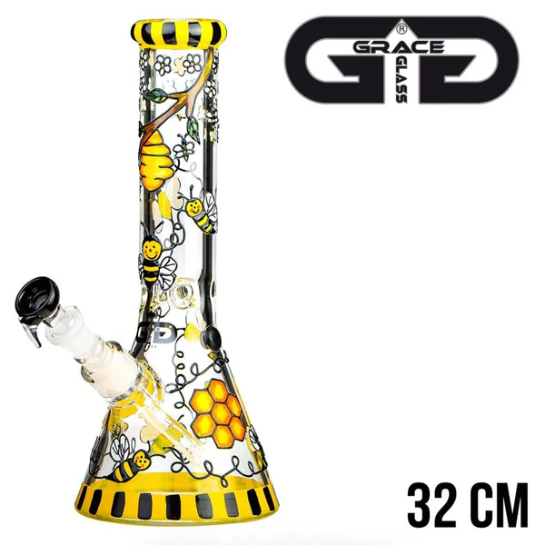 Bong Glass - Honey (32cm)