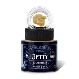 Papaya Bomb Jetty Extracts OCal Live Rosin