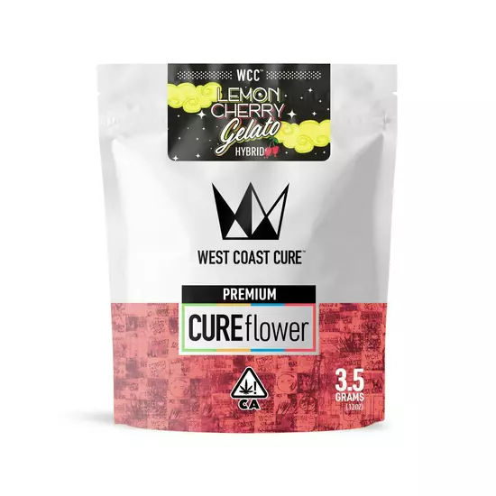 West Coast Cure Lemon Cherry Gelato (H) 3.5 Grams (1/8 Ounce)
