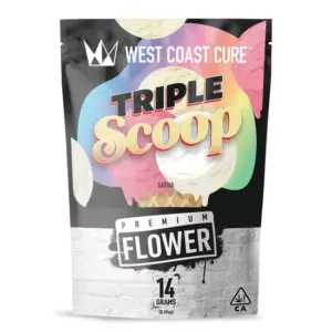 West Coast Cure Triple Scoop (S) 14 Grams (1/2 Ounce)